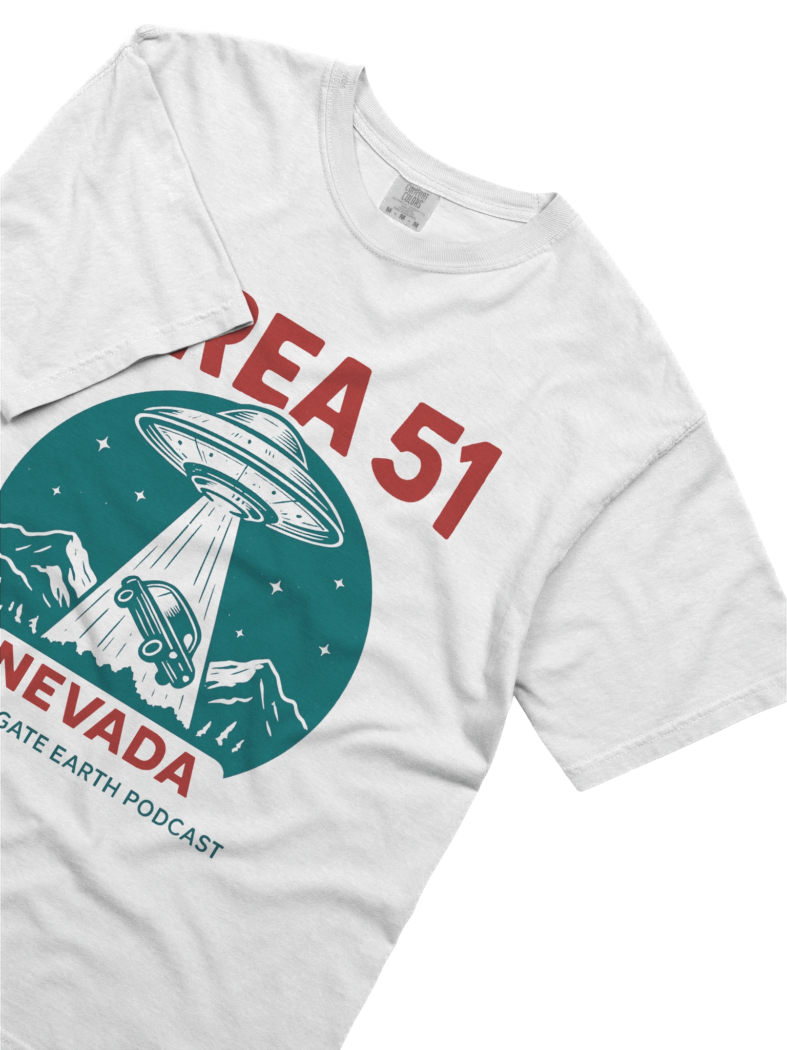 Limited Premium Area 51 UFO Abduction Comfort ColorsTee product image (4)