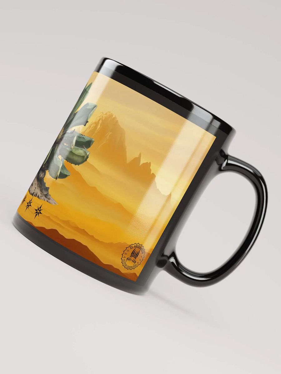 Desert Oasis Ceramic Coffee Mug - Vibrant Cactus Design Luciflora aurorae product image (5)