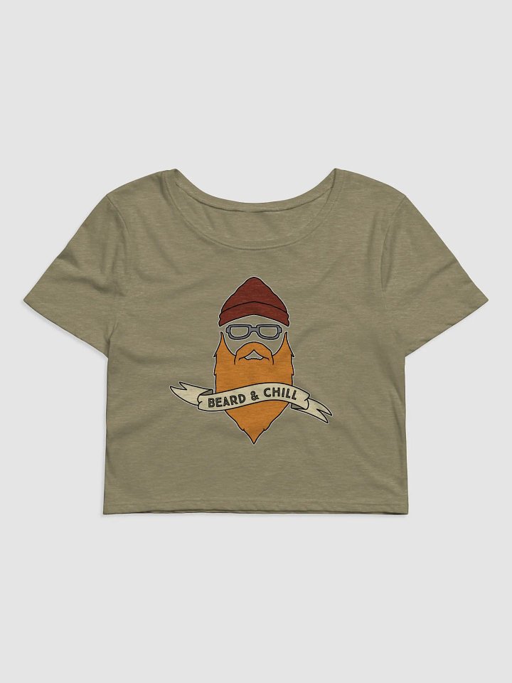 Beard & Chill Crop Top product image (3)