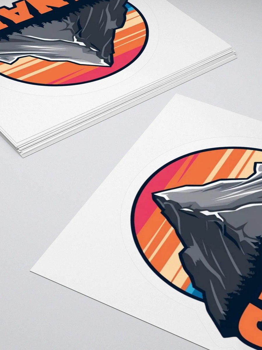 Canadian Sunset Kiss Cut Stickers product image (16)