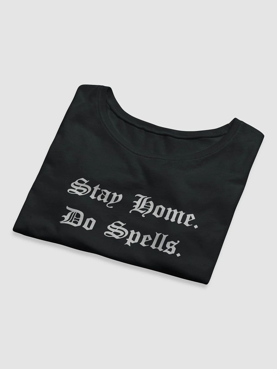 STAY HOME DO SPELLS CROP TEE product image (5)