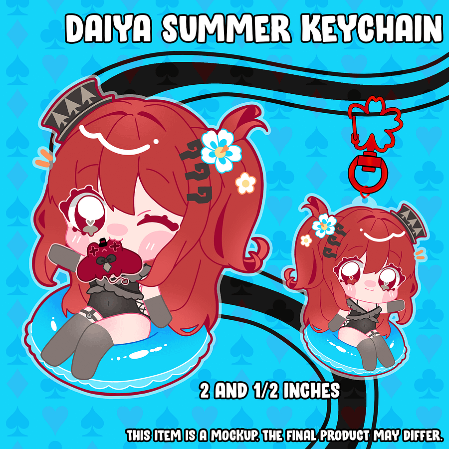 Daiya Keychain [PREORDER] product image (1)