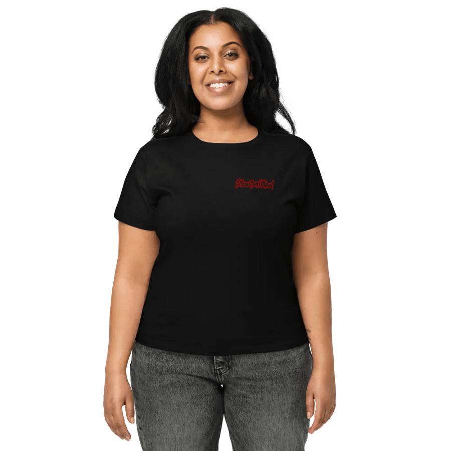 Red 'PhantomMaul' High-Waisted Tee product image (2)