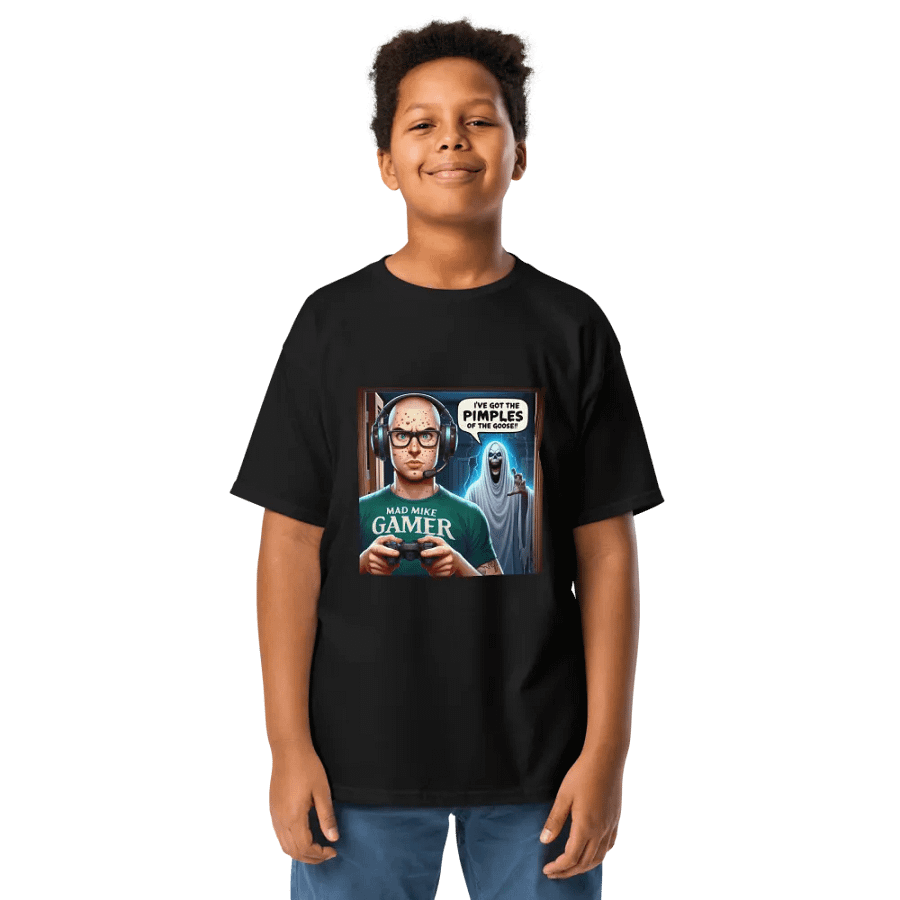 Spooky Gamer Pimples Tee product image (1)