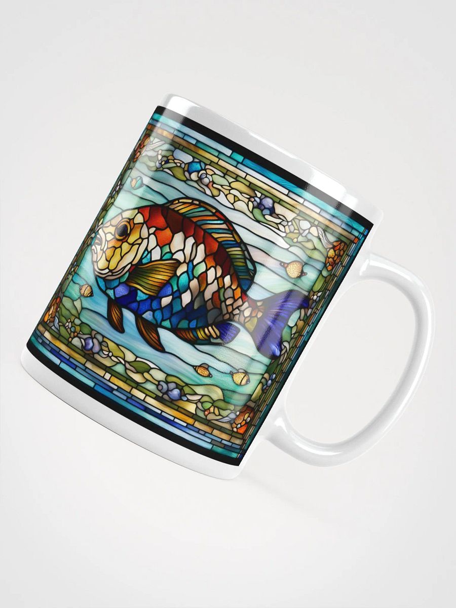 #003 - Snapper Fish Stained Glass Mug product image (7)