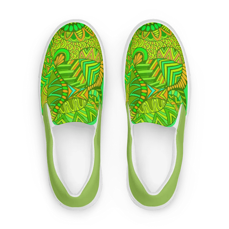 Green Envy Men's Canvas Slip On Shoes product image (1)