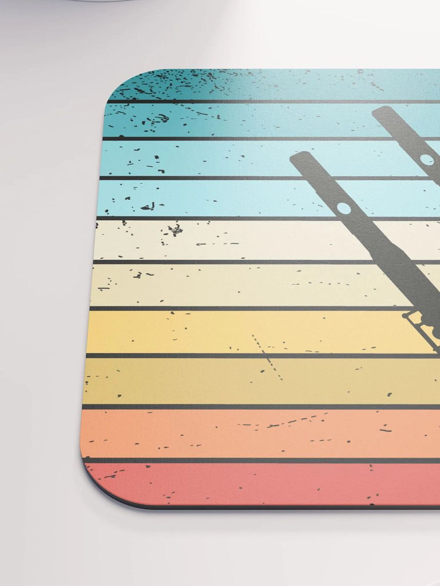 Retro Abstract Flute Mouse Pad - Piccolo product image (6)