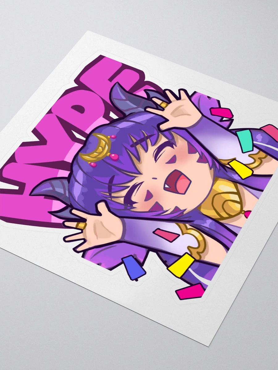 CosmicChroma - Vtuber HYPE Twitch Emote - Sticker product image (3)