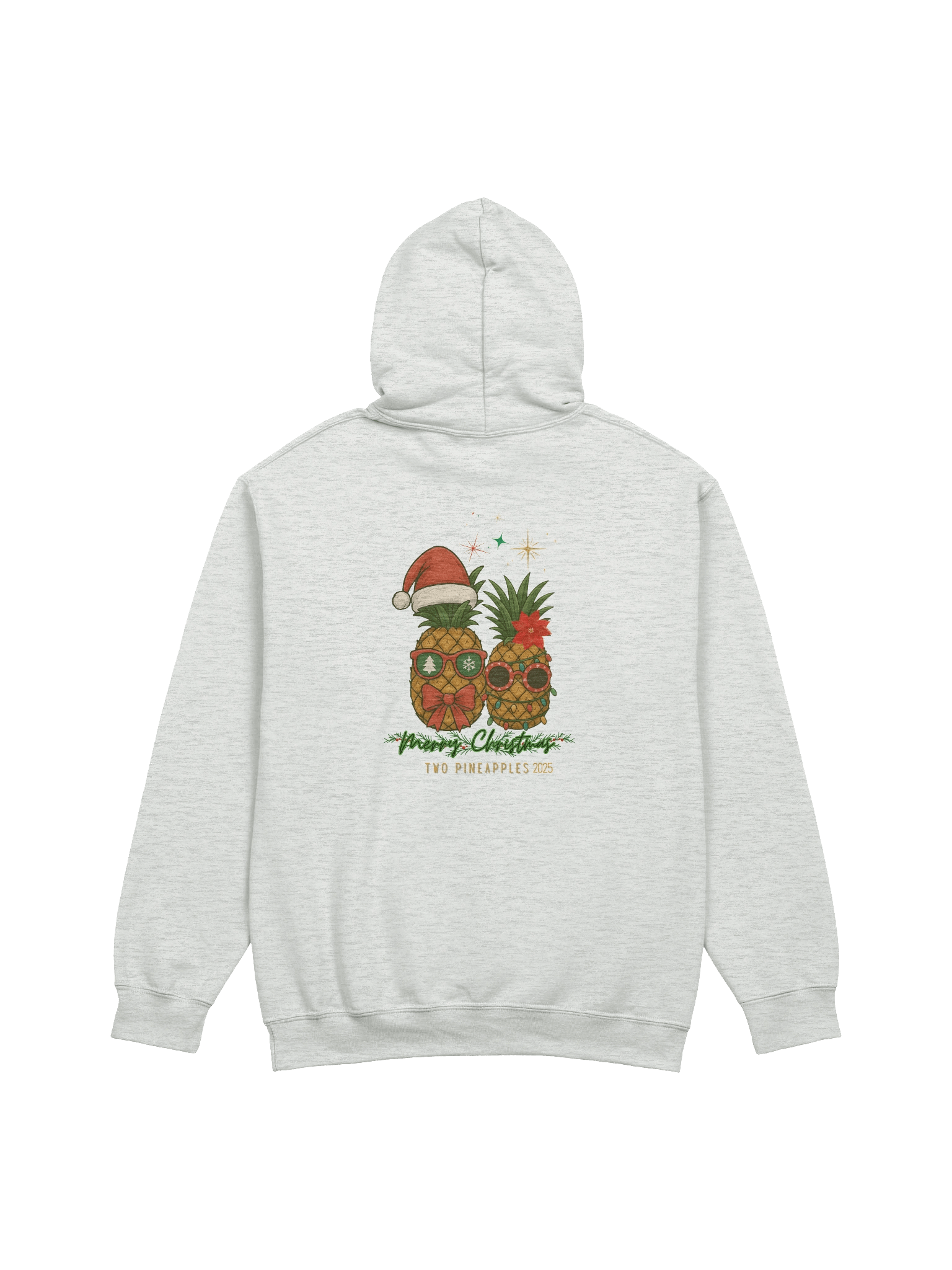 Festive Christmas Pineapples 2025 Hoodie product image (4)