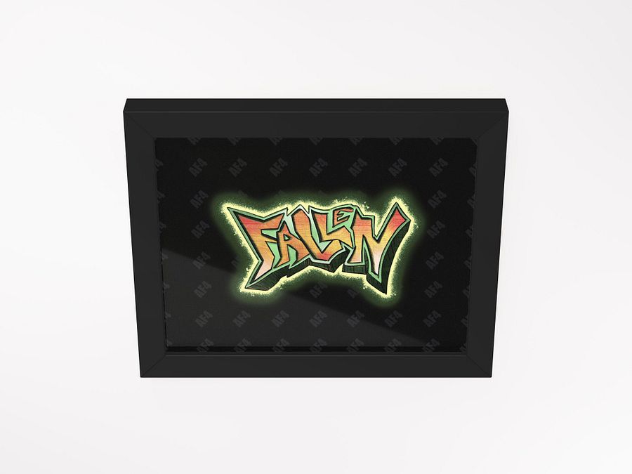 Fallen Printed Frame product image (4)