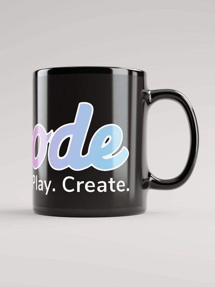 Episode Black Glossy Mug With Gradient Logo product image (1)