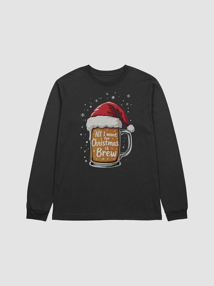 Santa's Brew Long Sleeve Tee product image (1)