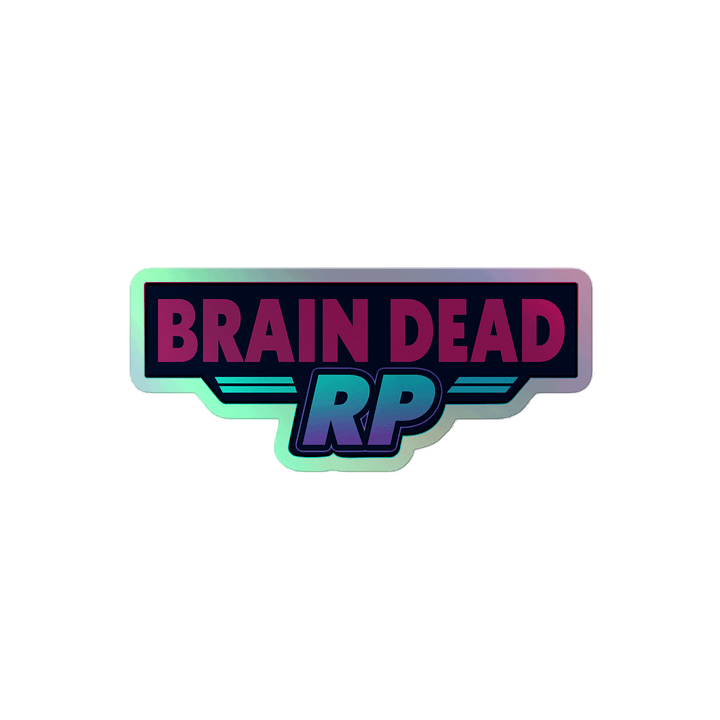 Brain Dead RP Holographic Stickers product image (2)