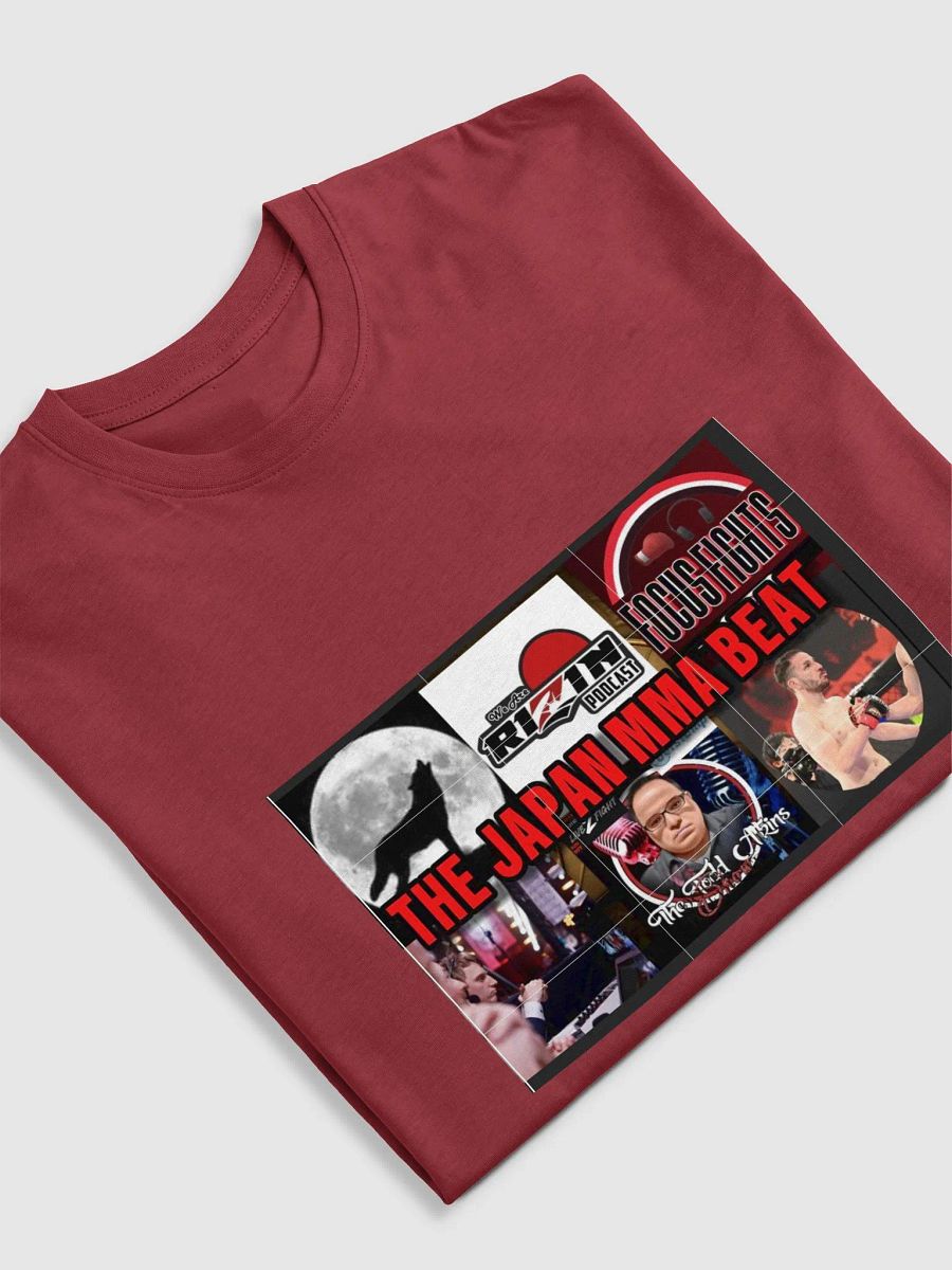 THE JAPAN MMA BEAT T-SHIRT (RED) product image (5)