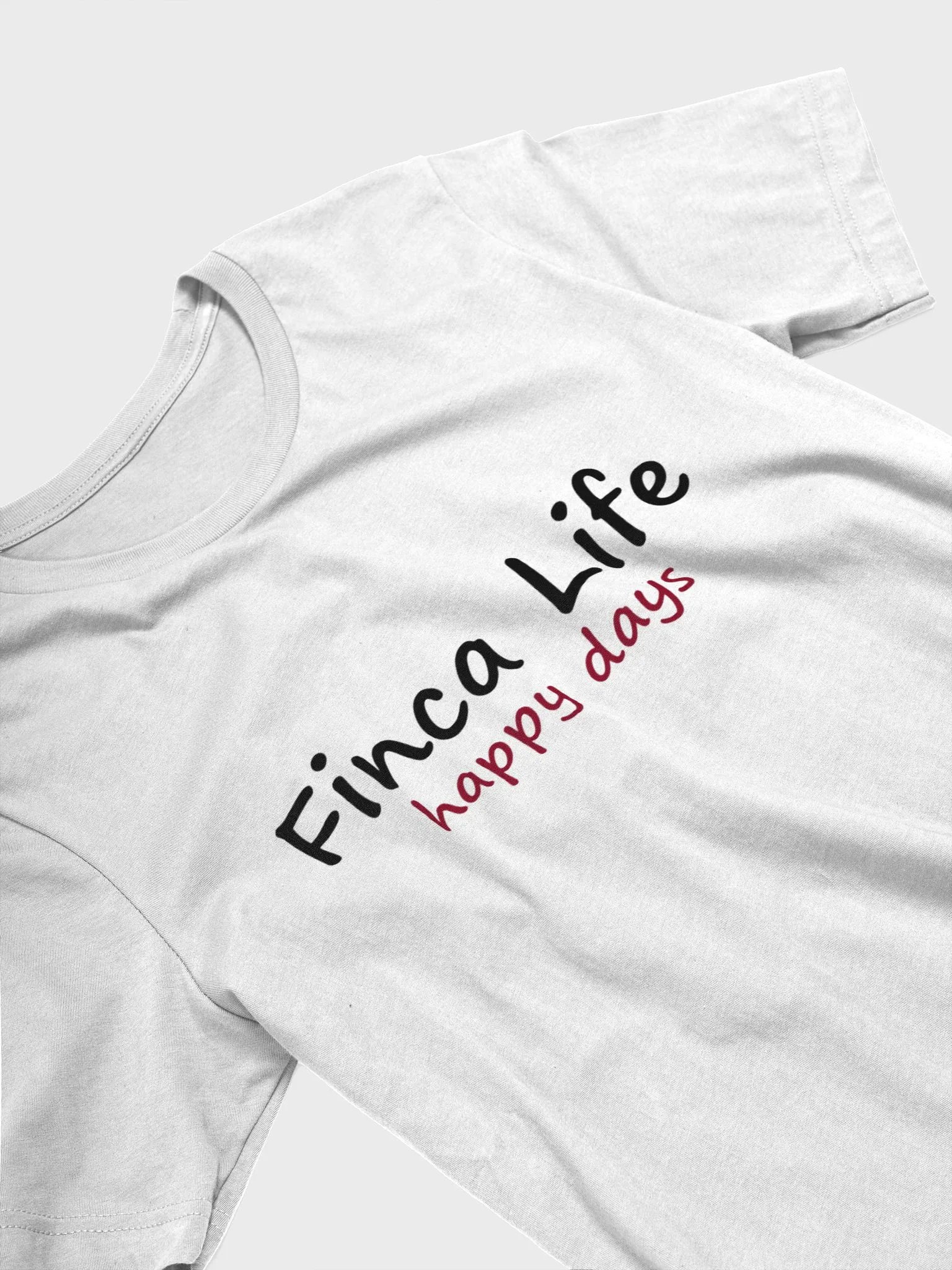 Happy days tee - white product image (3)