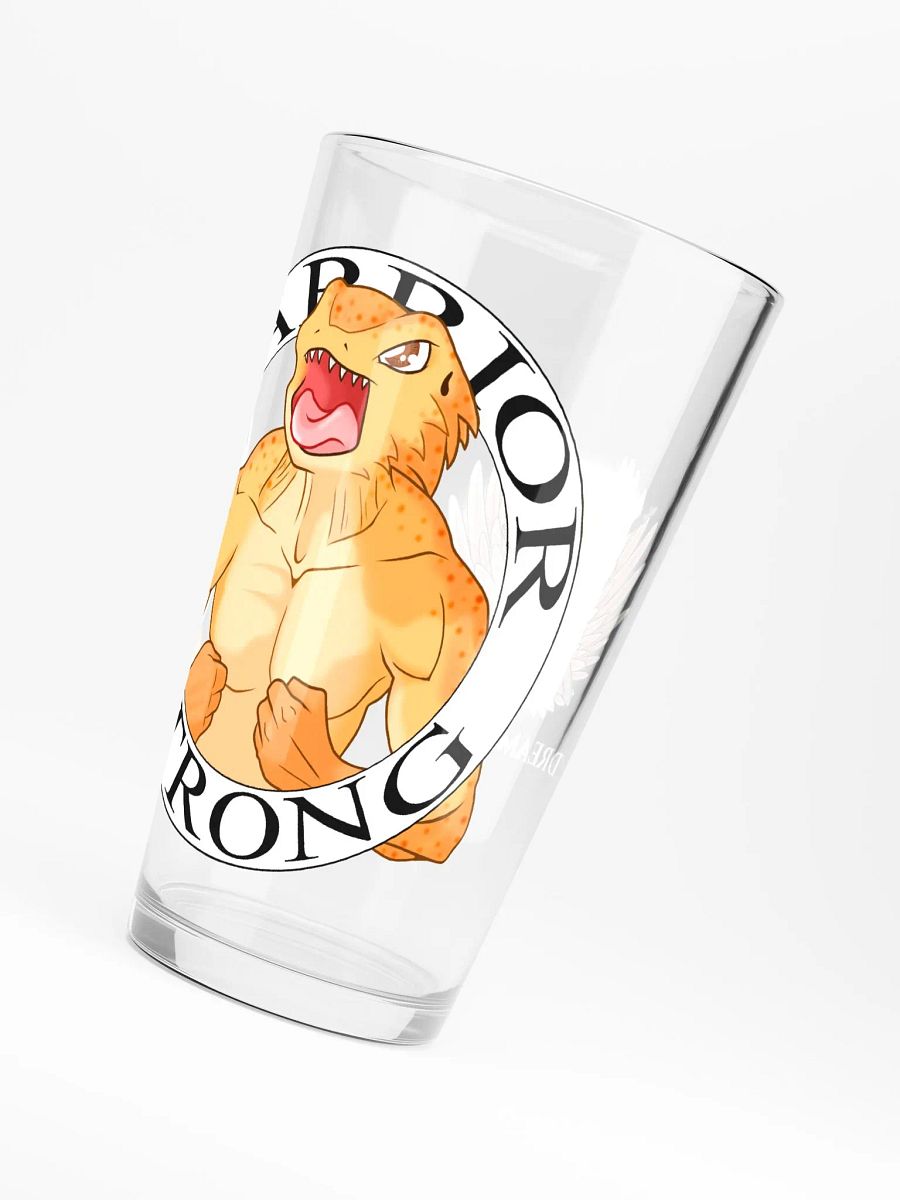 Warrior Strong Pint Glass product image (6)
