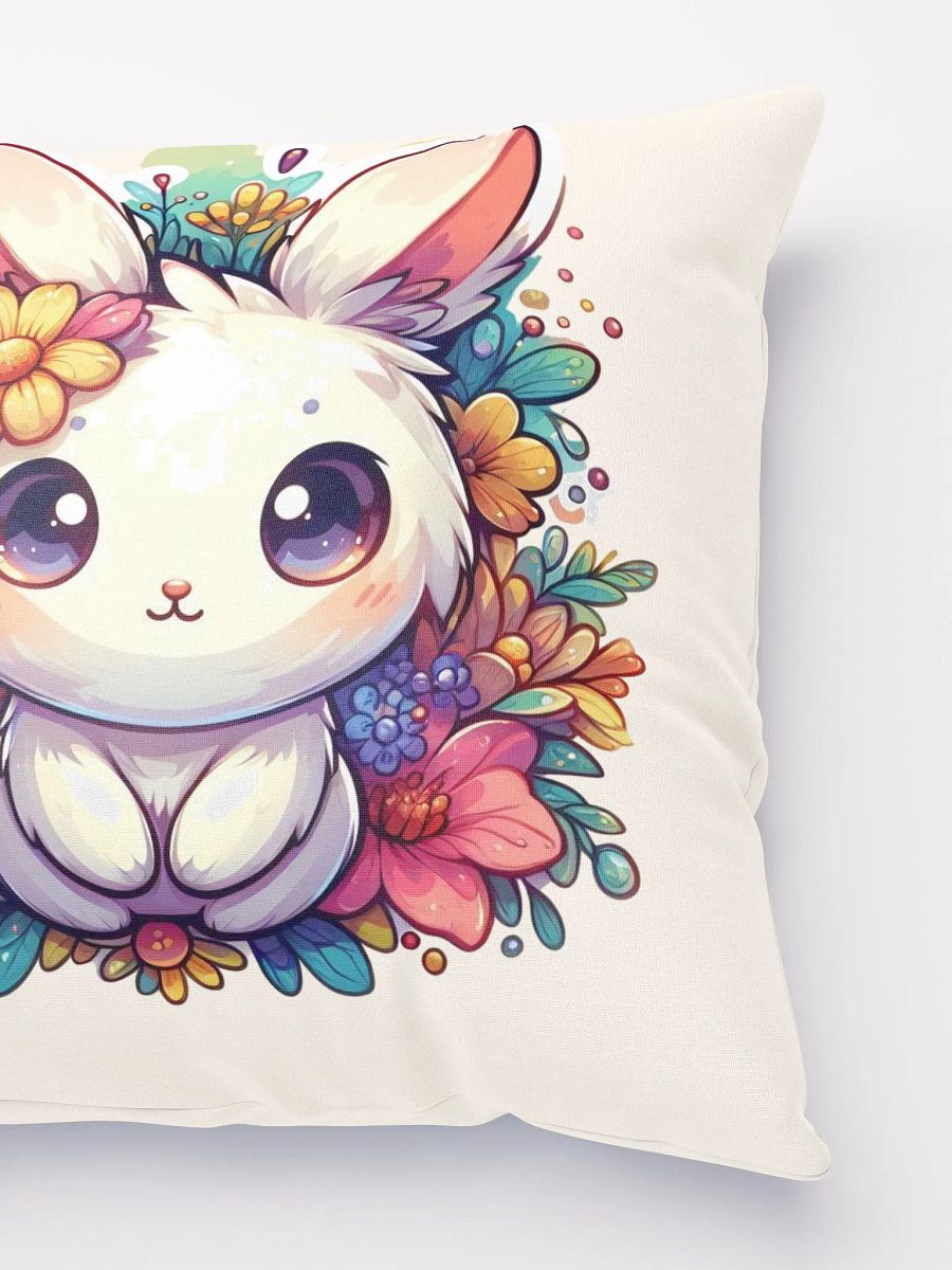 Floral Bunny Bliss Pillow product image (4)
