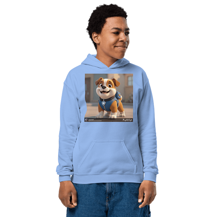 Happy Pup Youth Hoodie product image (1)