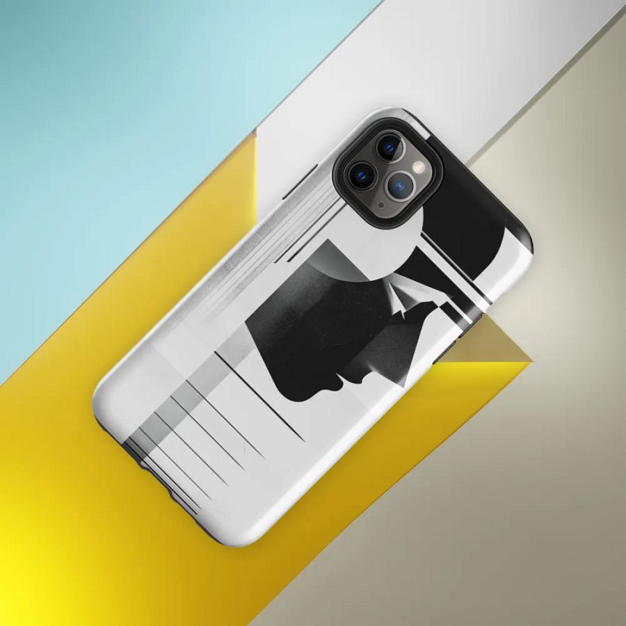 Abstract Persona 006 (Black) (Iphone Tough Case) product image (8)