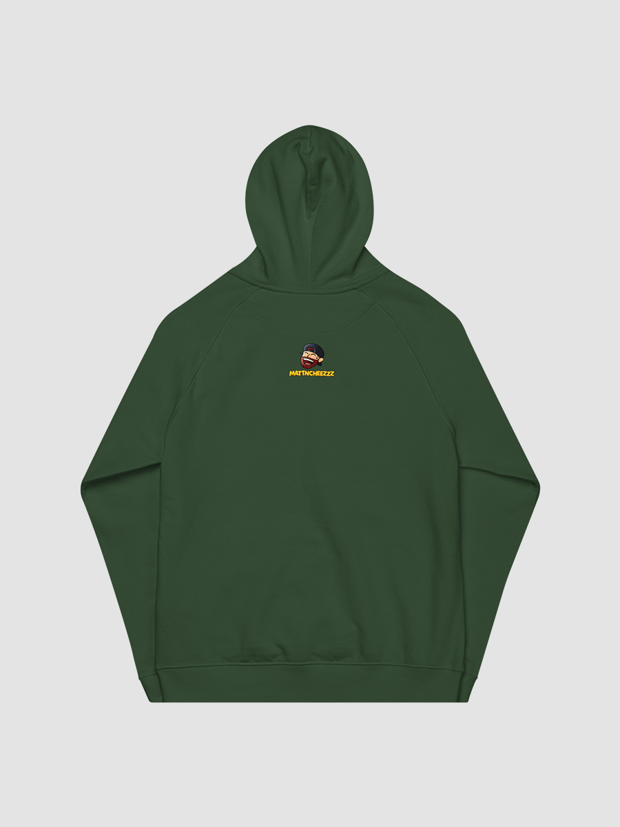 [MattNCheezzz] Unisex Eco Raglan Hoodie product image (3)