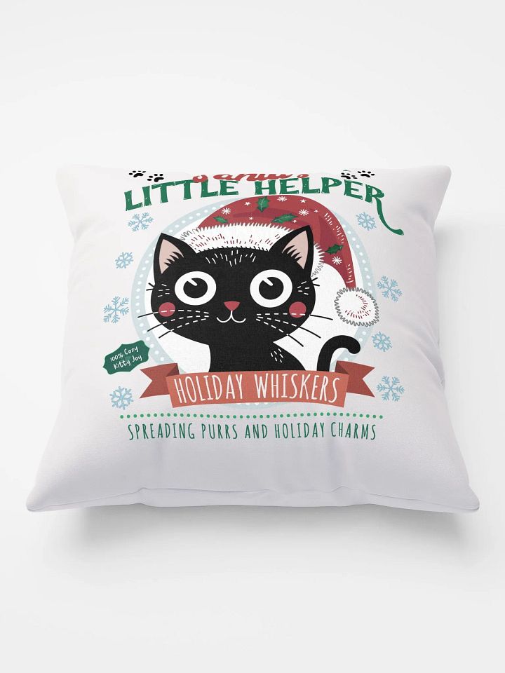 Santa's Little Helper pillow product image (1)