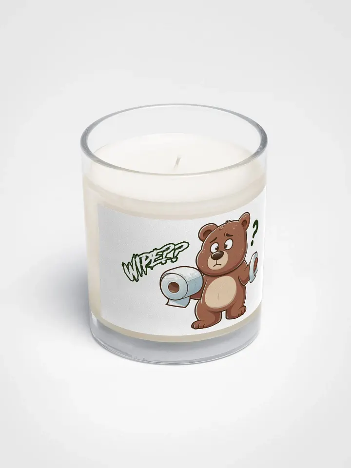 Wipe (Bear) Soy Wax Candle product image (2)