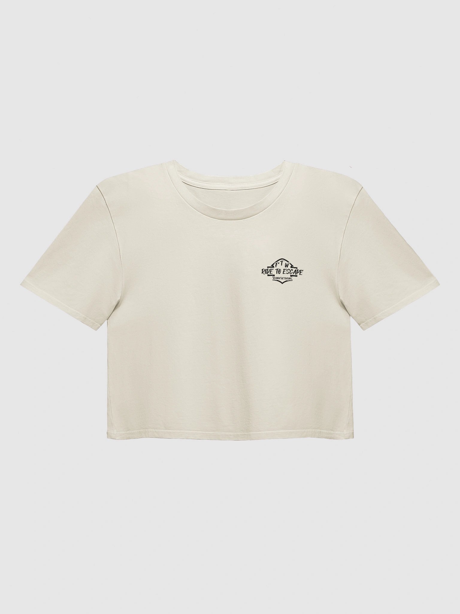 BUILT FOR SPEED CROP TOP BLK PRINT product image (3)