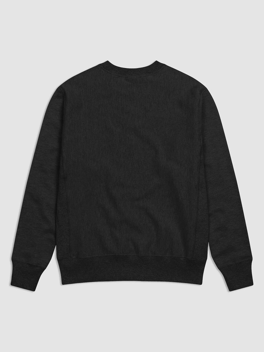 black on black Alien Society Champion Sweatshirt product image (2)
