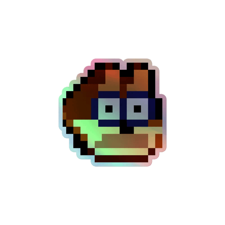 Omegabubs Holo Sticker product image (1)