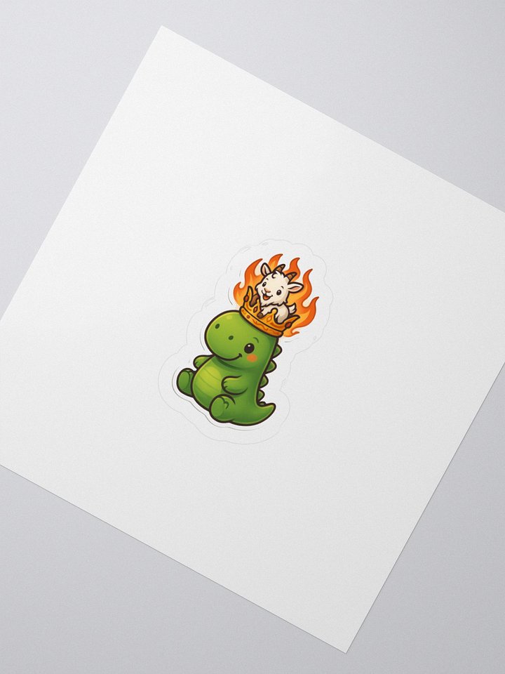 Tiny Diny Queen Kiss Sticker TCB SFC product image (2)