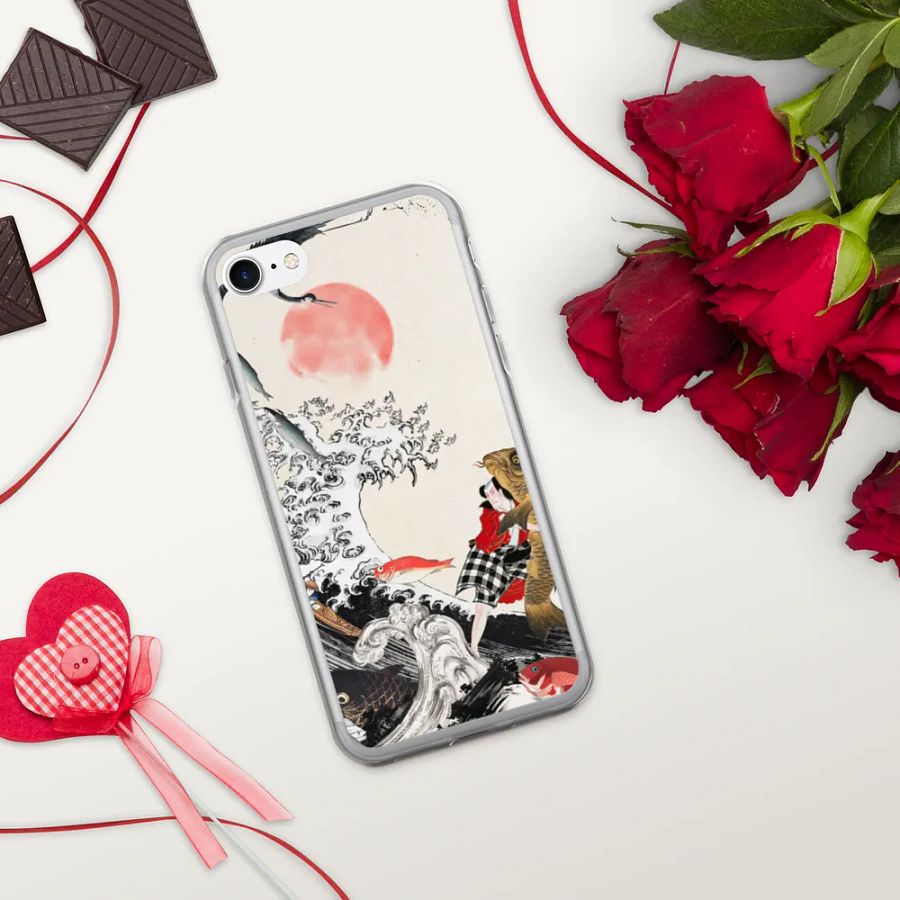Sunset Wave Art iPhone Case product image (336)