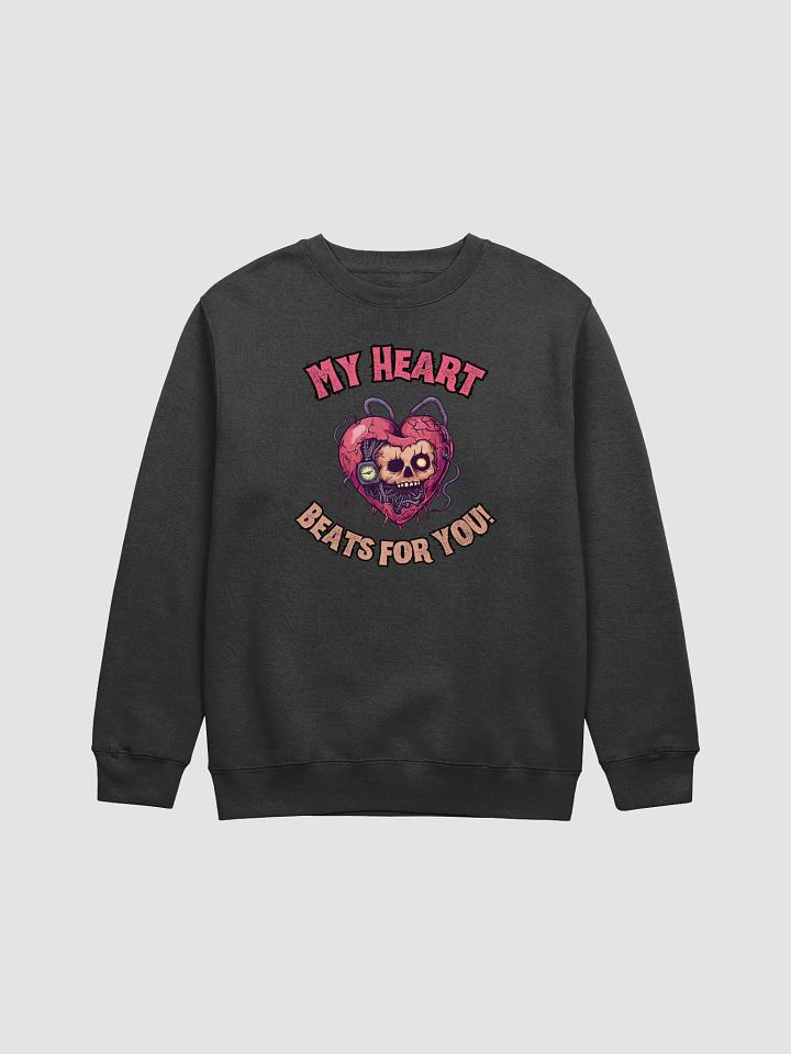 Frankenstein Heartbeat Sweatshirt product image (1)