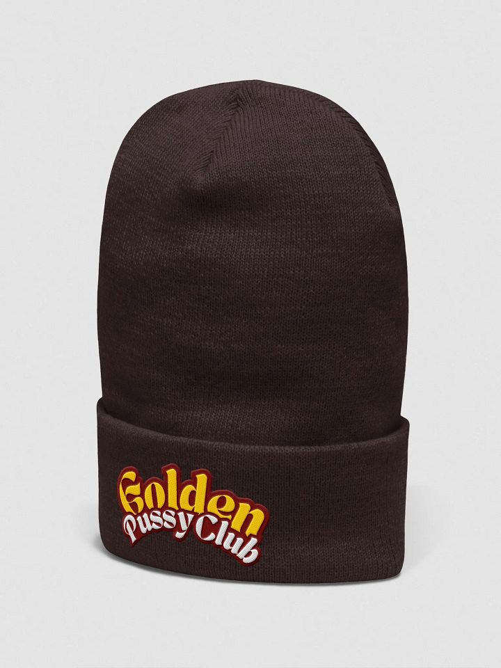 GOLDEN PUSSY CLUB cuffed beanie product image (2)