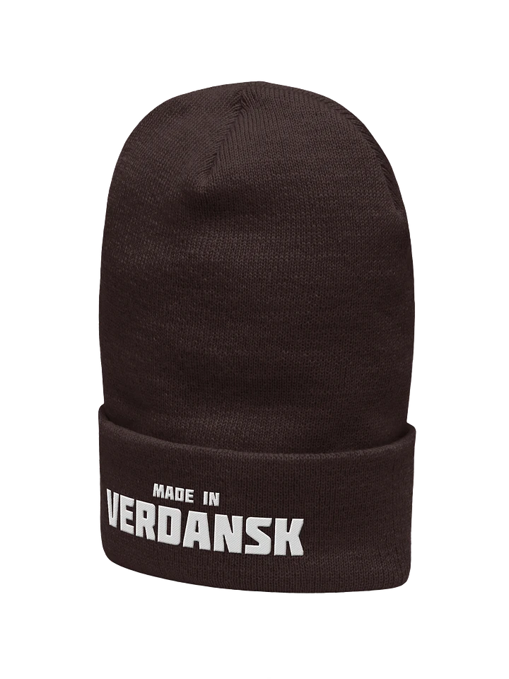 MADE IN VERDANSK Abstract Black and White Beanie product image (8)