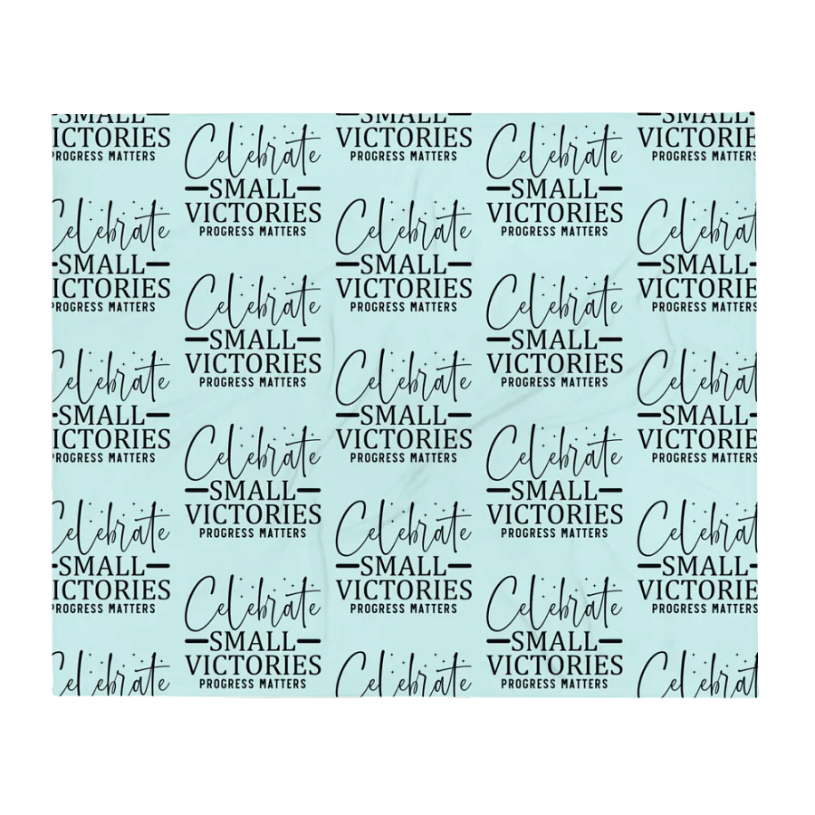 Celebrate Small Victories Blanket product image (3)