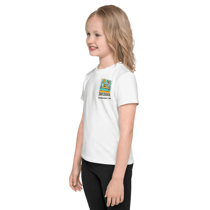 Sunshine Shores All-Over Print Kid's Tee - Kennebunkport, ME product image (2)