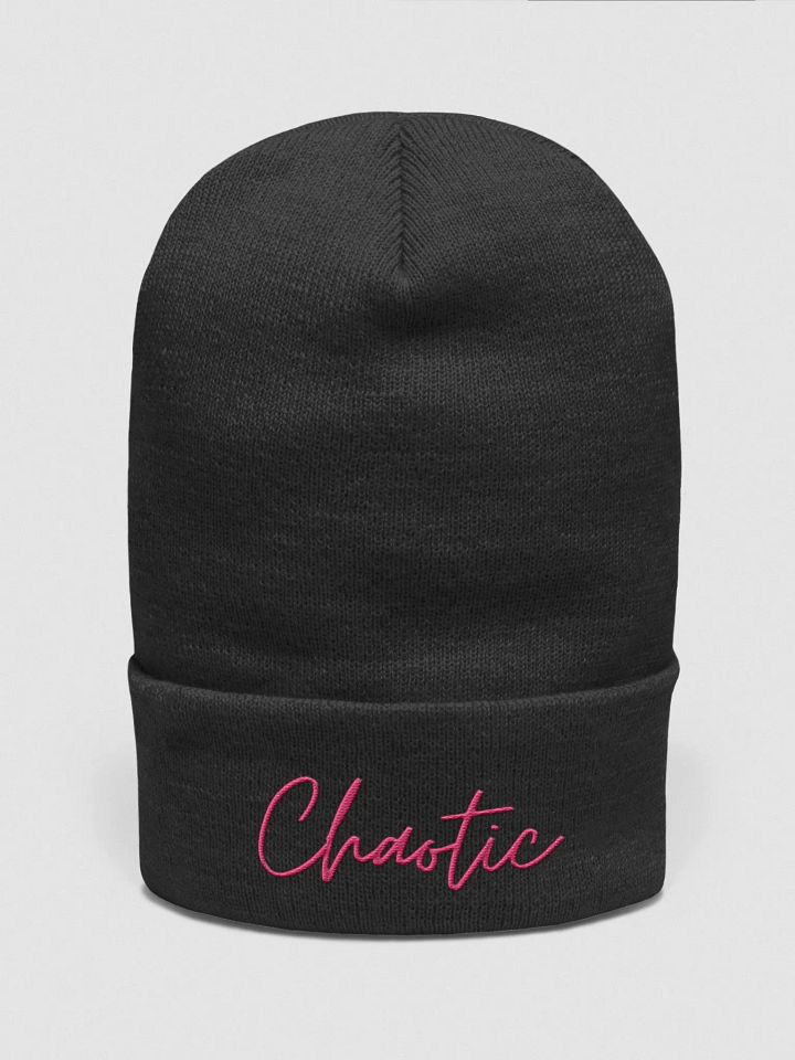 Chaotic Beanie Pink product image (1)