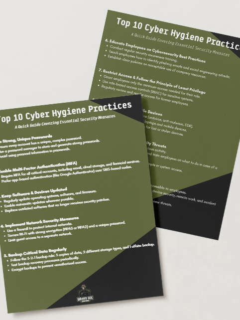 Top 10 Cyber Hygiene Guide product image (1)