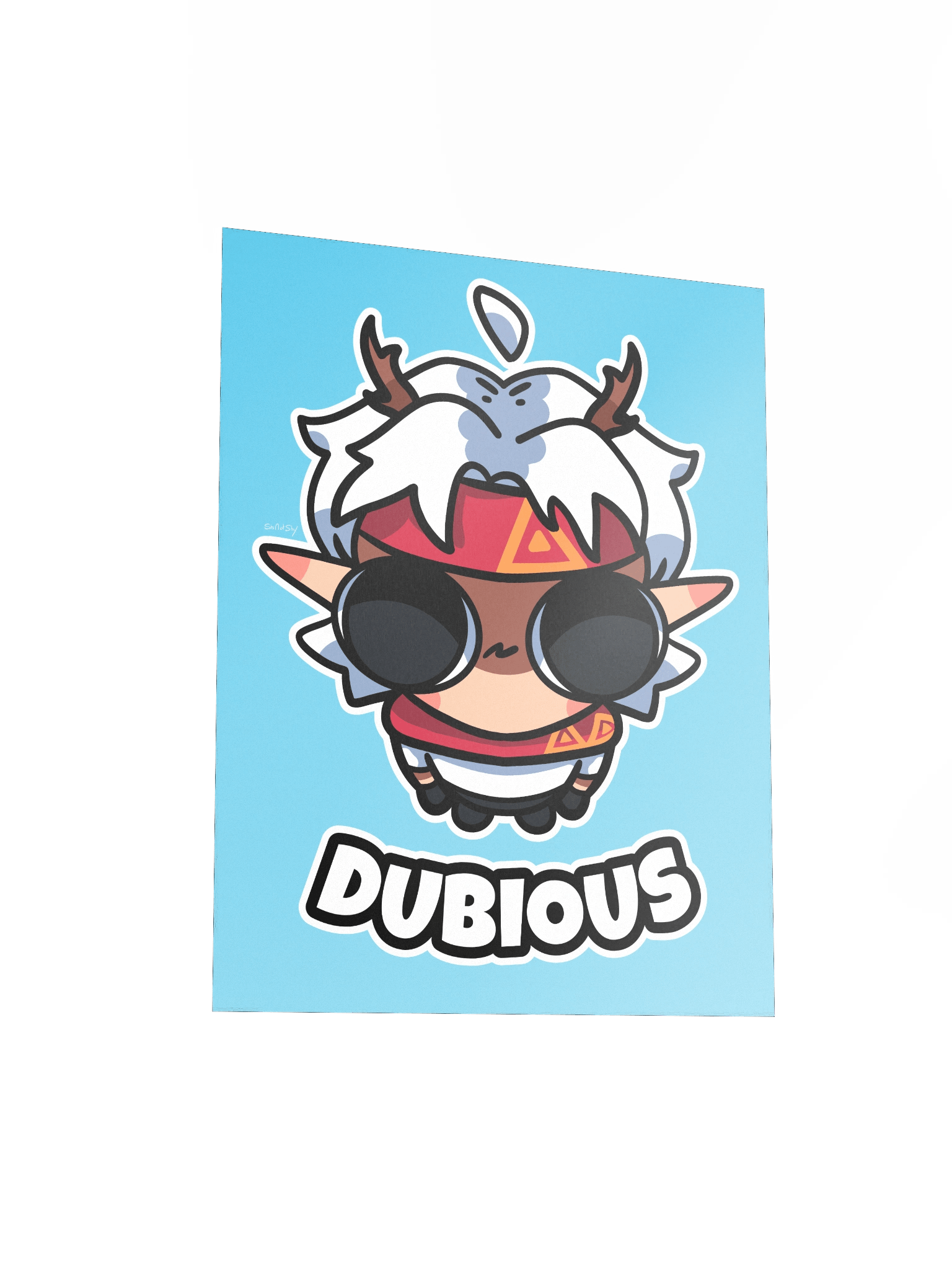 "DUBIOUS GOOBER" Poster product image (5)
