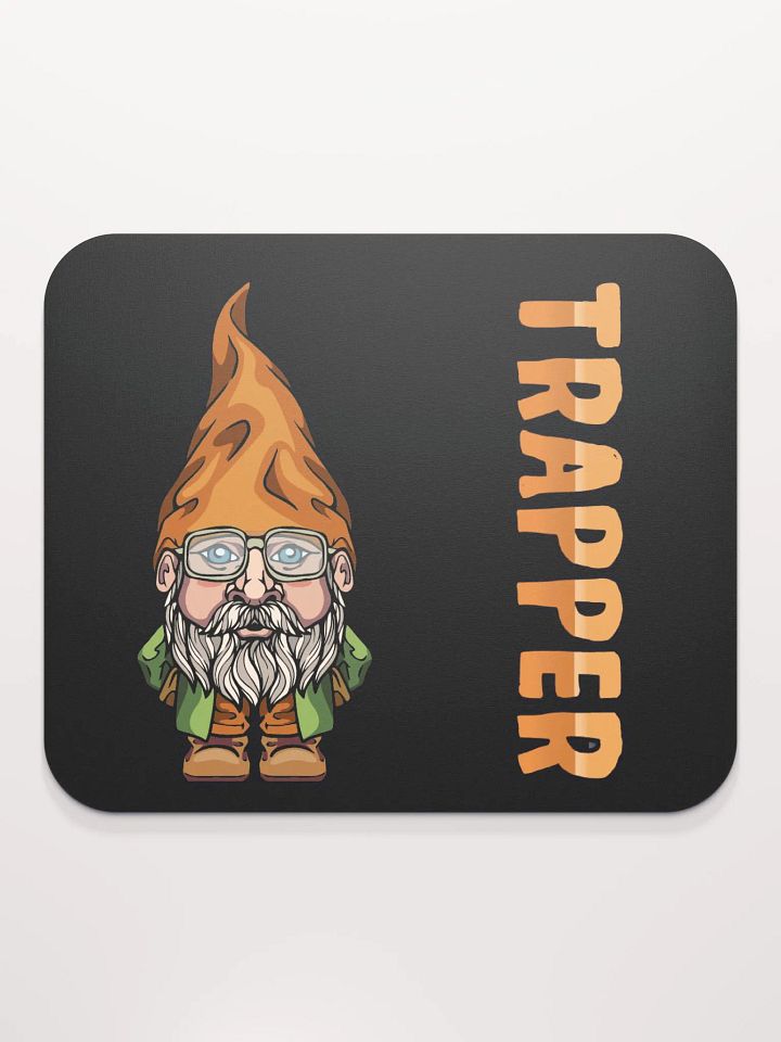 Trapper Logo Mouse Pad - Dark Background product image (2)