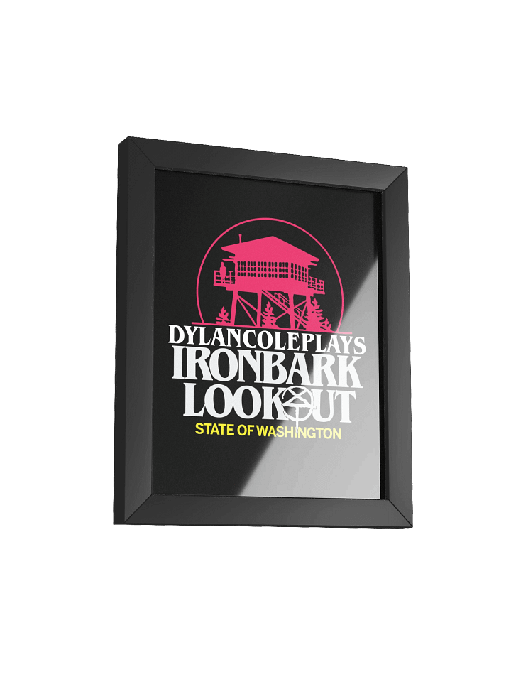 Dylancoleplays Ironbark Lookout Poster With Frame product image (2)