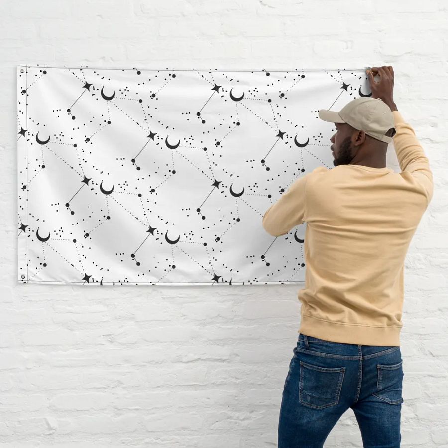Libra Constellation Flag product image (11)