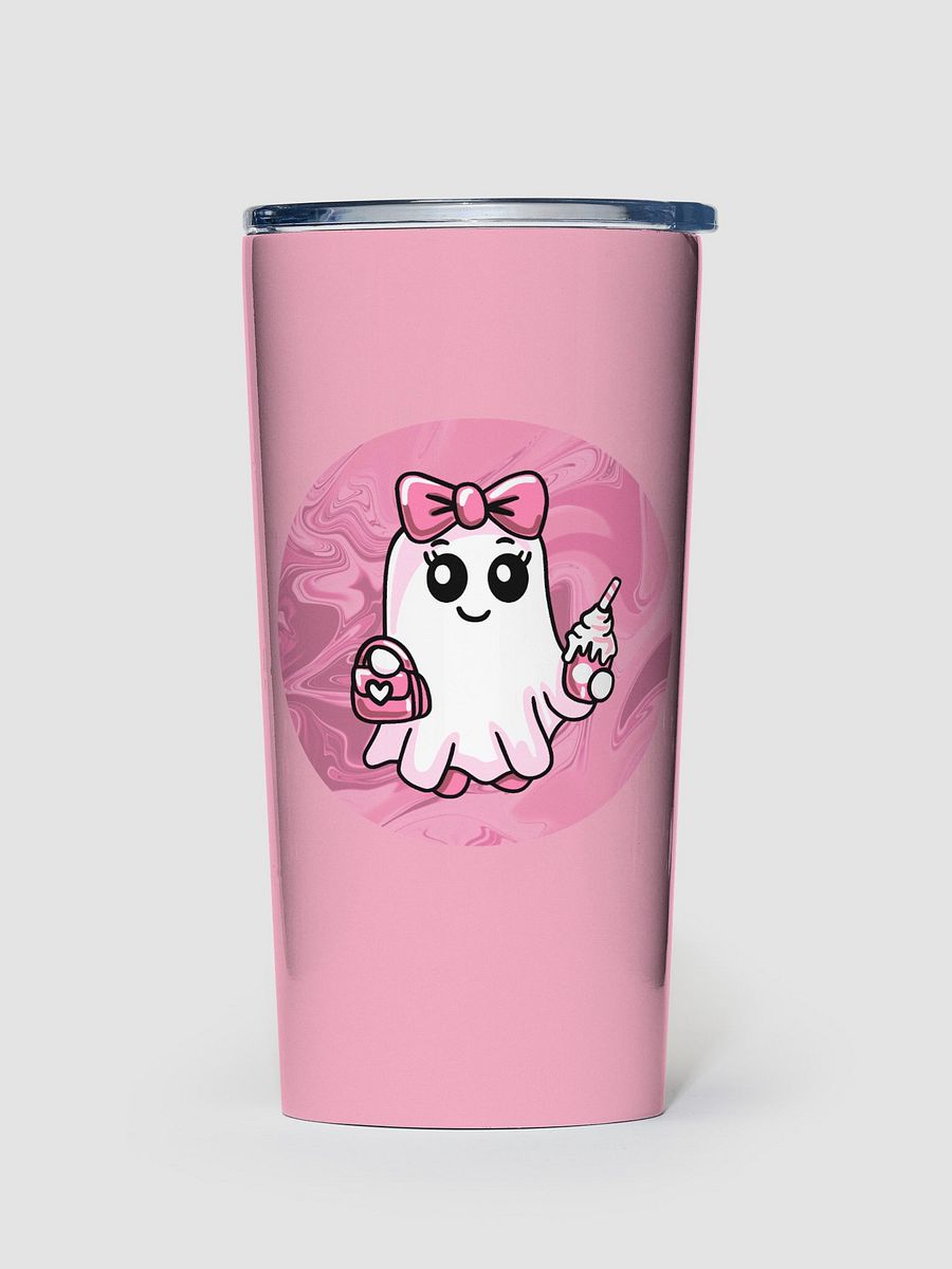 Cute Ghost 20oz Stainless Steel Tumbler product image (1)
