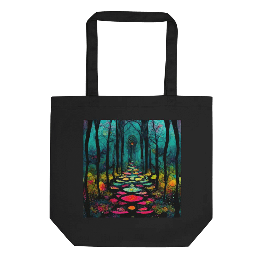 Enchanting Forest Path Eco Tote product image (1)