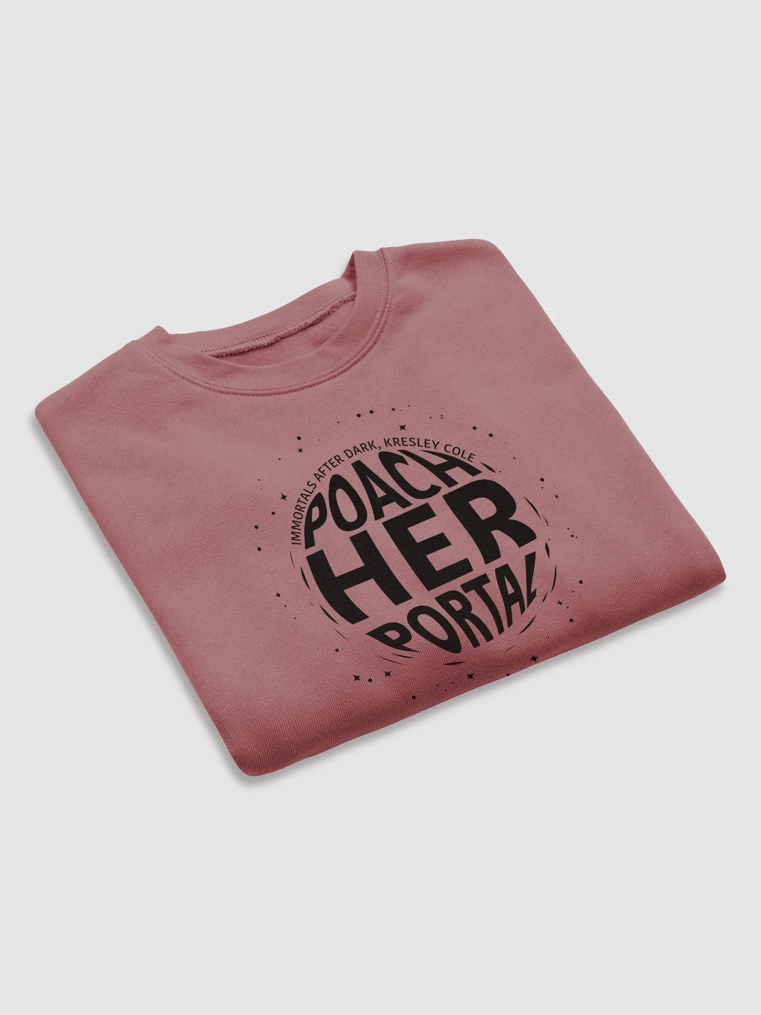 Poach Her Portal Crop Sweatshirt product image (23)