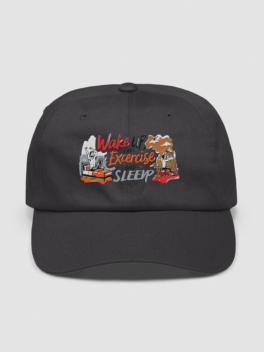 Sunrise Fitness Motivation | Wake-Up Workout Art Dad Cap product image (1)