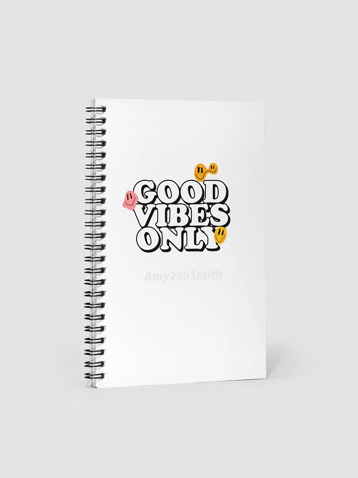 Smiling Flower Spiral Notebook product image (1)