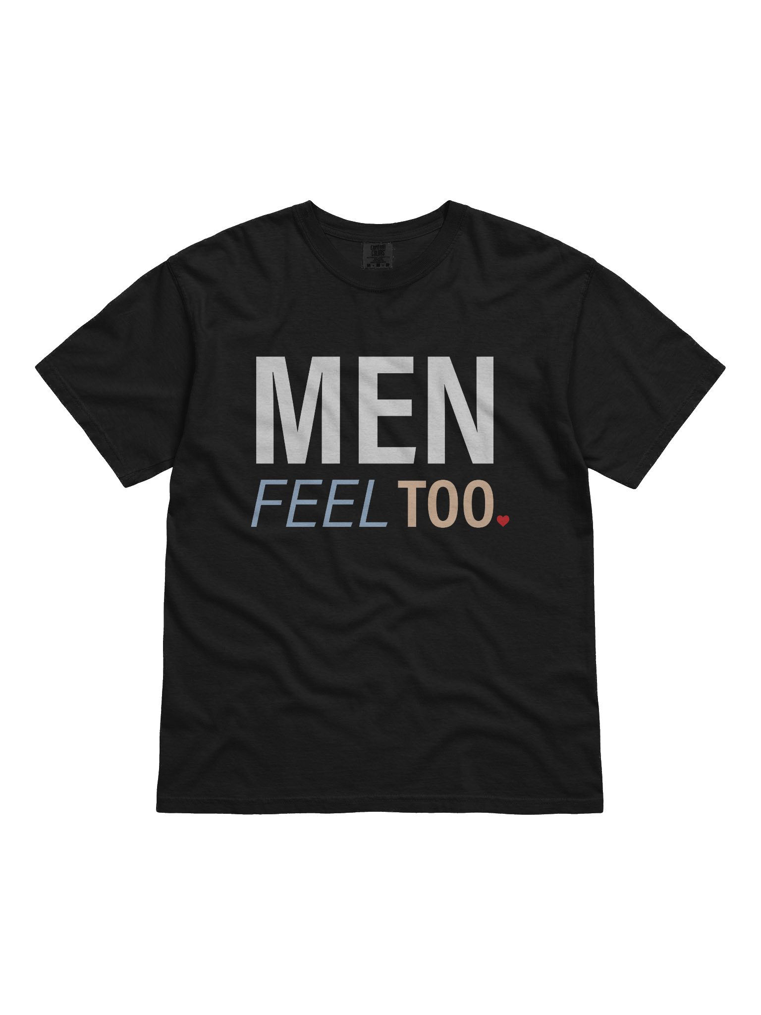 Men Feel Too Heavy T (Dark) product image (1)