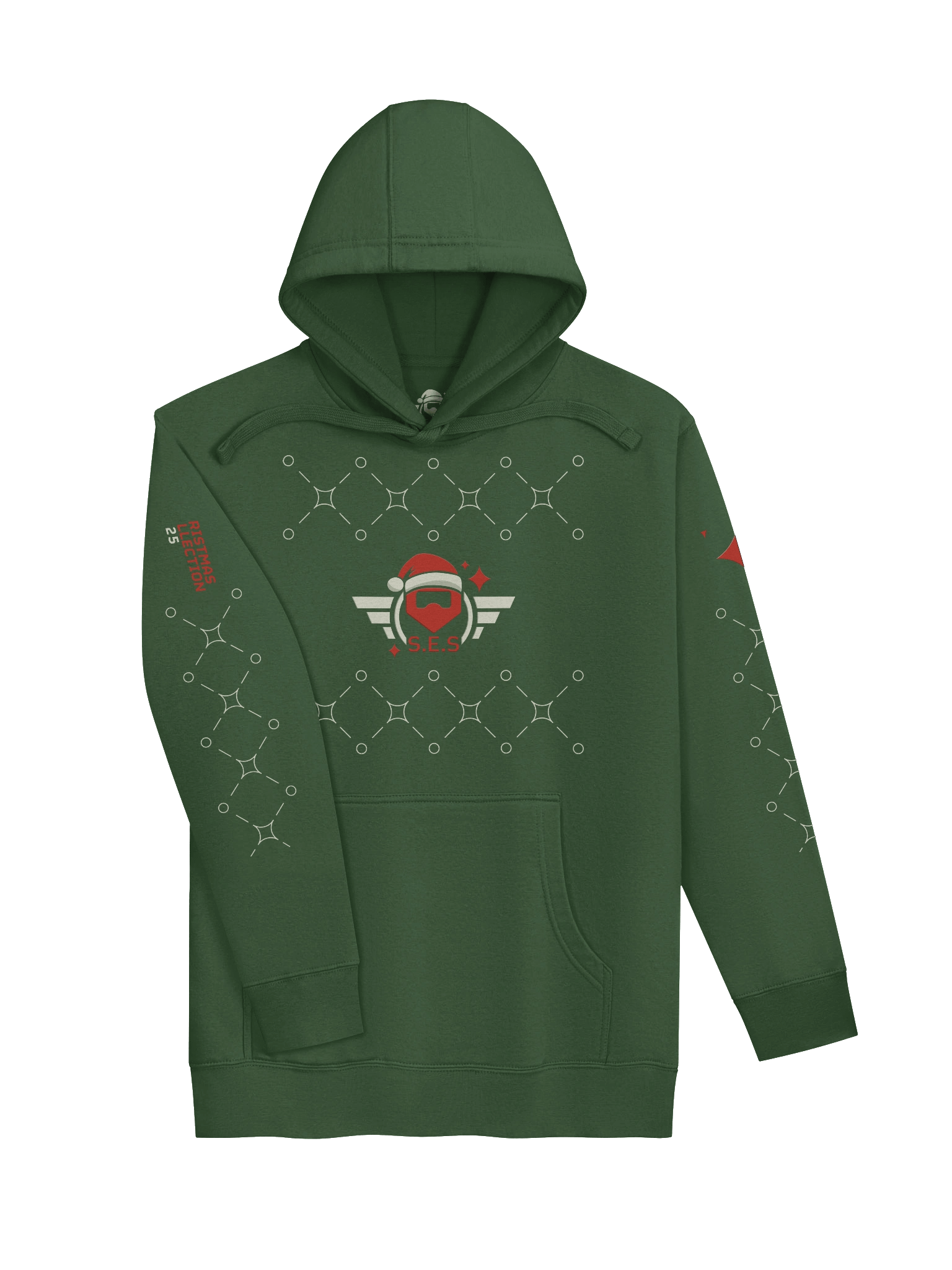 S.E.S Christmas 2025 - Green Hoodie product image (3)