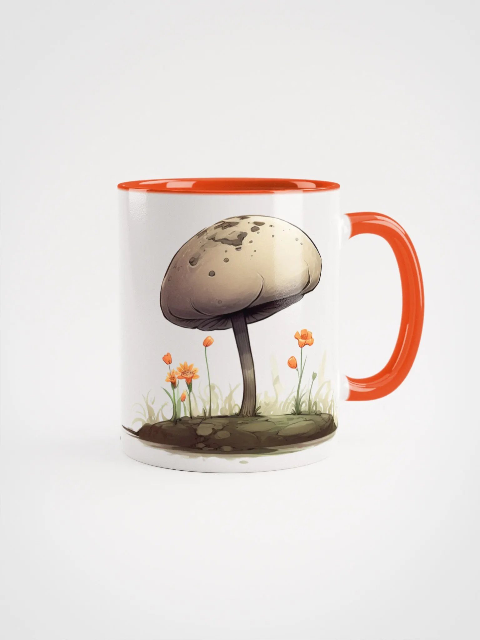 Fantastical Bird & Mushroom Paradise Mug: Limited Edition product image (1)